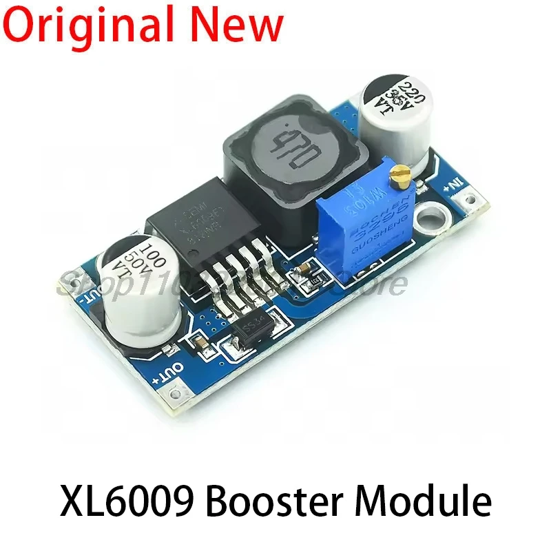 XL6009 4A Boost Converter Step Up Adjustable 15W 5-32V to 5-50V DC-DC Power Supply Module LM2577 Step-up Module