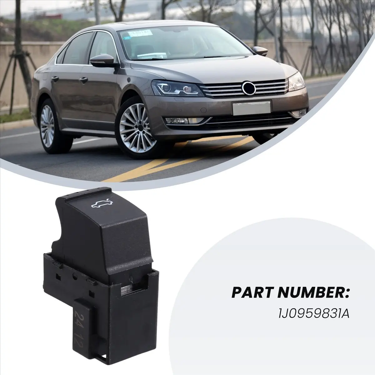 1J0959831A Car Trunk Release Button Switch For VW New Arrivals