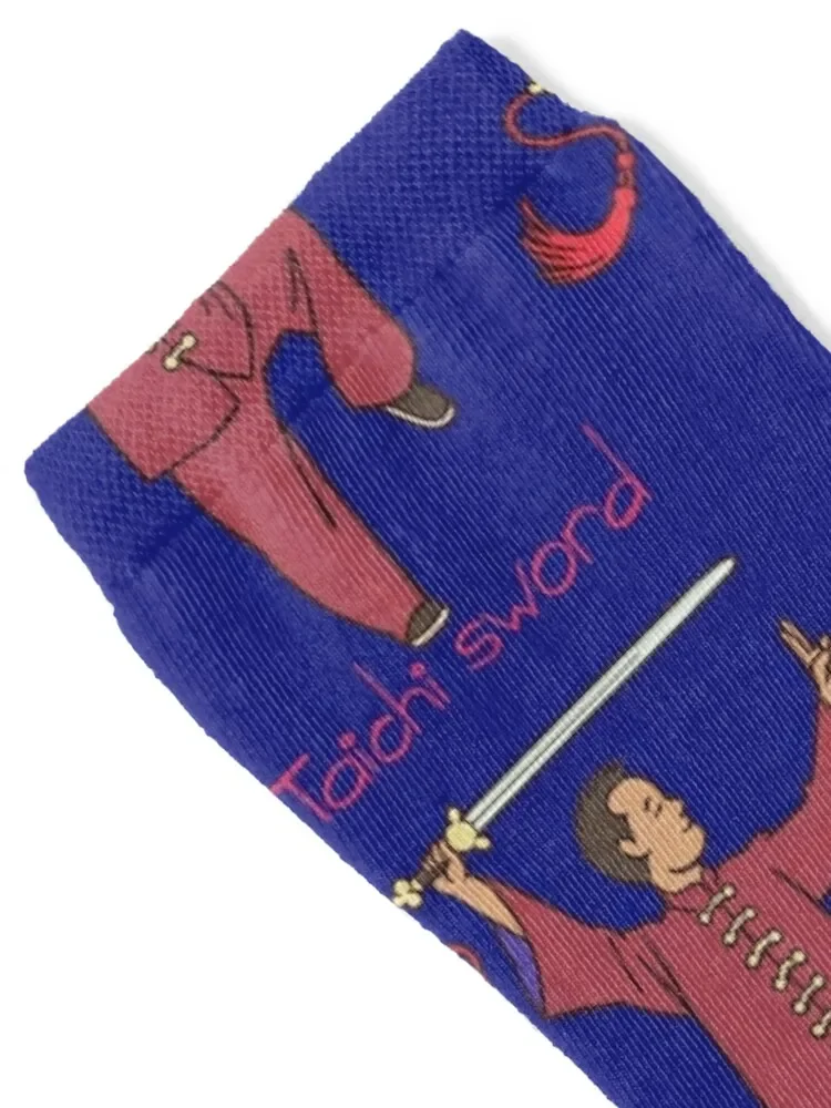 Tai Chi care sword 04 Calcetines regalo de Navidad Crossfit kawaii calcetines de dibujos animados señoras hombres