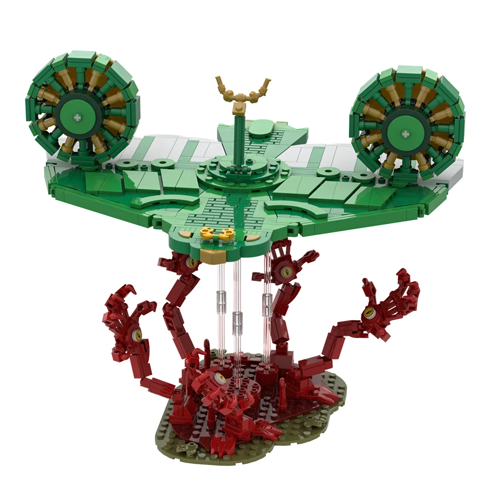 

MOC Zeldaed Zonai Devices Building Blocks Model Zeldaed Game MK Ⅱ Flying Motorcycle Bricks Assembly Toys Kids Birthday Gifts
