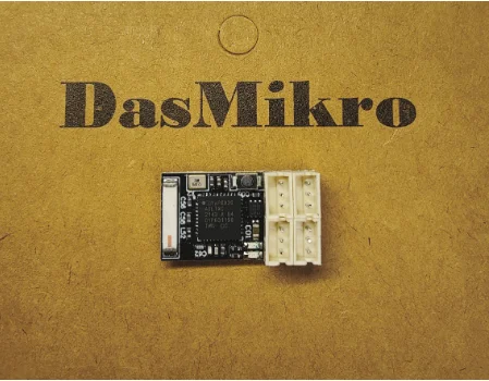 DASMIKRO SANWA NANO ANTENNA-FREE 4CH RECEIVER FH-4 FH-3 DSK-302