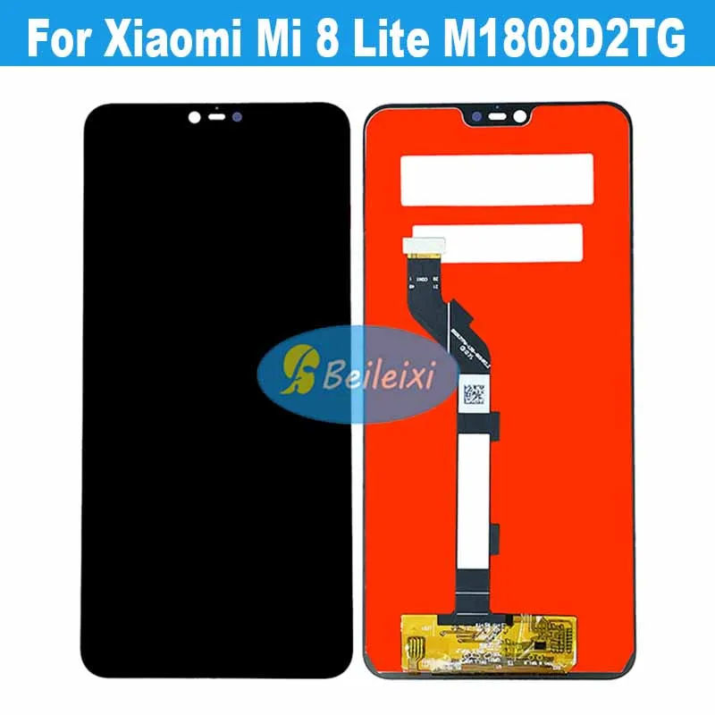 

For Xiaomi Mi 8 Lite M1808D2TG LCD Display Touch Screen Digitizer Assembly For Xiaomi Mi 8 Youth M1808D2TE M1808D2TC LCD