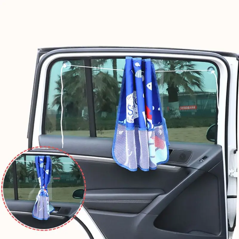 Cartoon Foldable Large for Sun Shade Truck Car Windshield Visor Practical Bl