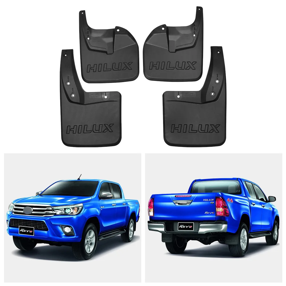 For Hilux Vigo Revo 15-24 Car mudguard decorative panel, tire mudguard, wheel hub mudguard Beautify car wheels auto parts