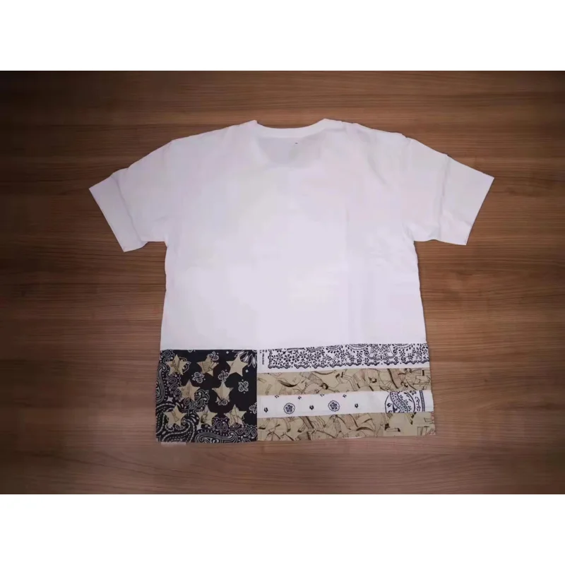 

VISVIM FIL ICT STARS JUMBOTEE Japanese tide Nakamura summer flag stars short-sleeved cotton T-shirt