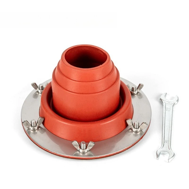 

Outdoor tent wood stove chimney anti-scalding device silicone ring heat insulation cover Japanese oven heating furnace chimney