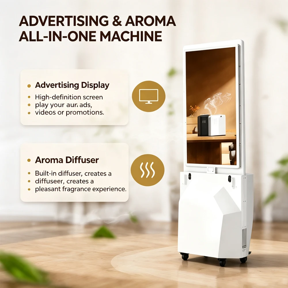 Crearoma Advertising Screen Sc - огляд і ціна Smart Scent Machine Commercial