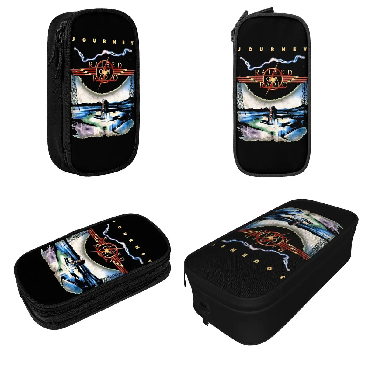 Journey Rock Band Tour 2024 Accessories Pencil Case Large Capacity Office Steve Perry Pencil Case Stationery Perfect Gifts