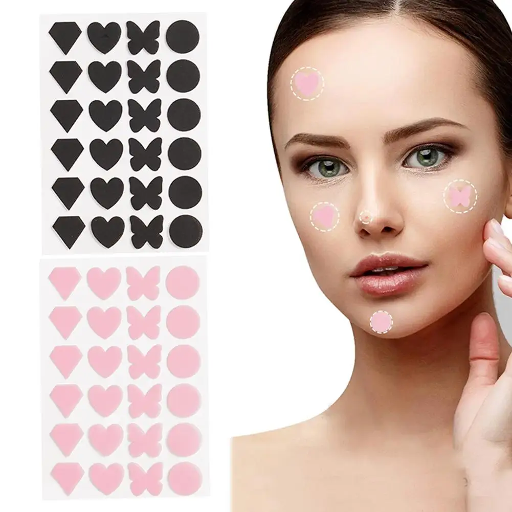 Star And Heart Shaped Pimple Patches Waterproof Acne Treatment Pimple Remover Skin Care Hidden Pimple Tool