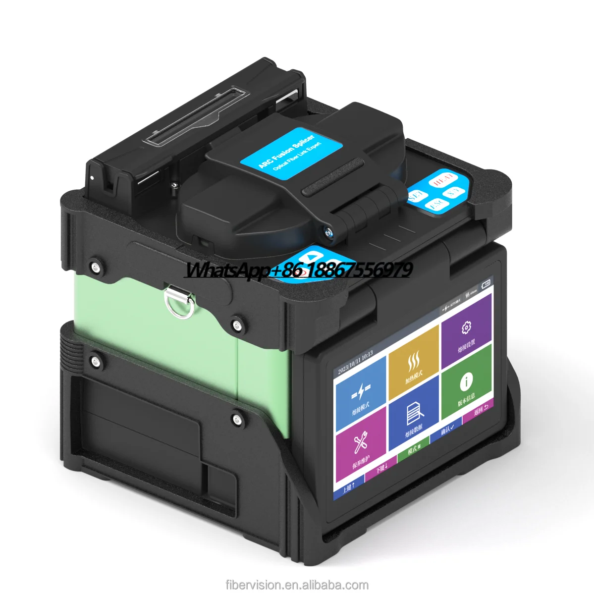 

New Arrival ARC Fusion Splicer FS-84108PRO FTTH Fiber Welding Machine Whole Set Tool Kit Combination Splicer Fiber Optic