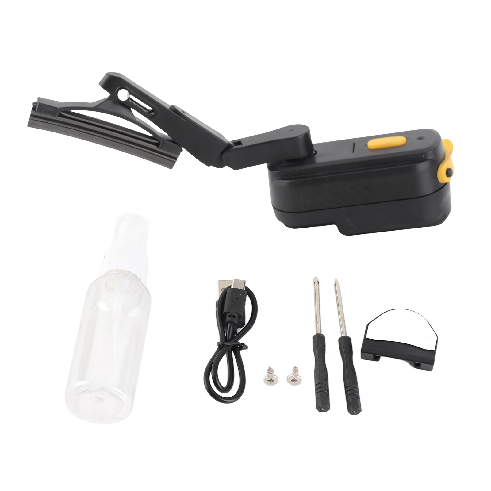 

Электрический дворник для мотоциклетного шлема, ABS, высокая прочность, 2-скоростной регулируемый дворник для шлема с аккумулятором 800/1200 мАч