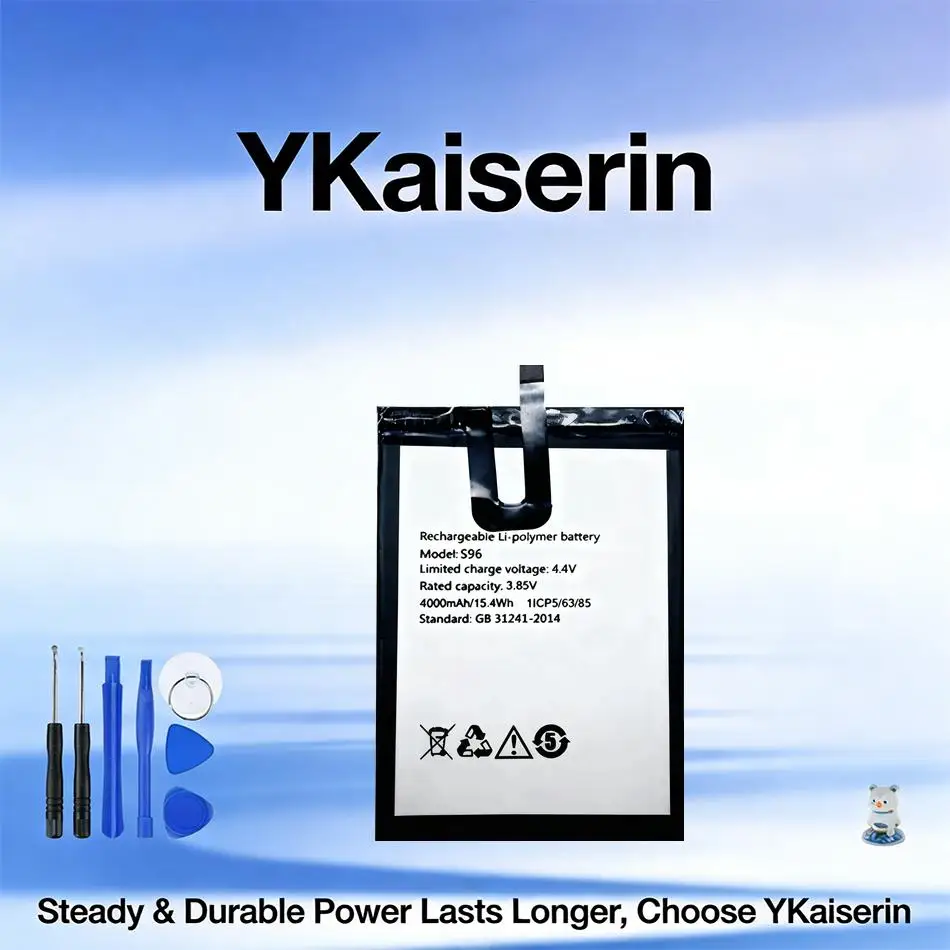 

Mobile Phone Battery For Oukitel s96 High Capacity 4000mAh Good Low-Temperature Performance