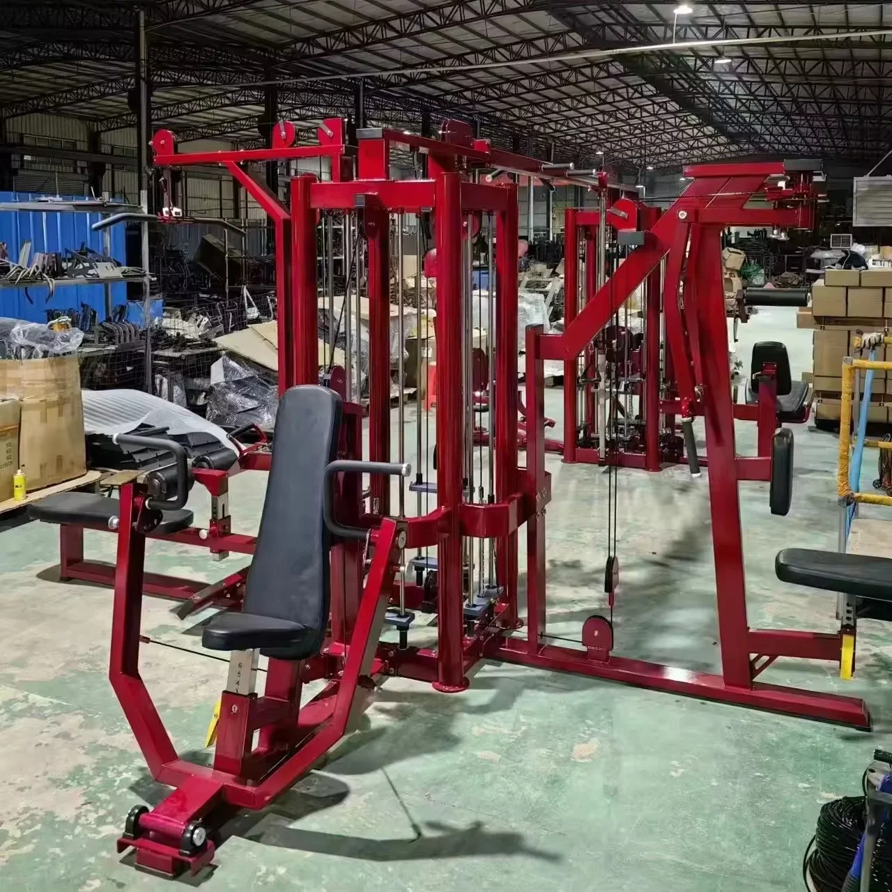 Jungle 8 Station Multi Gym Functional Training Strength Machine Body Building 8 Jungle Station JLC-ZH12 Fitness