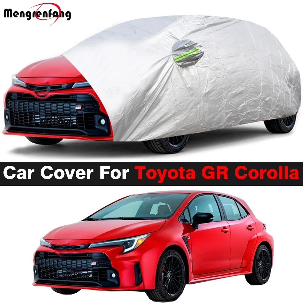 

For 2022-2025 Toyota GR Corolla Thick Car Cover Indoor and Outdoor Sunshade, Rain and Snow Dust Cover