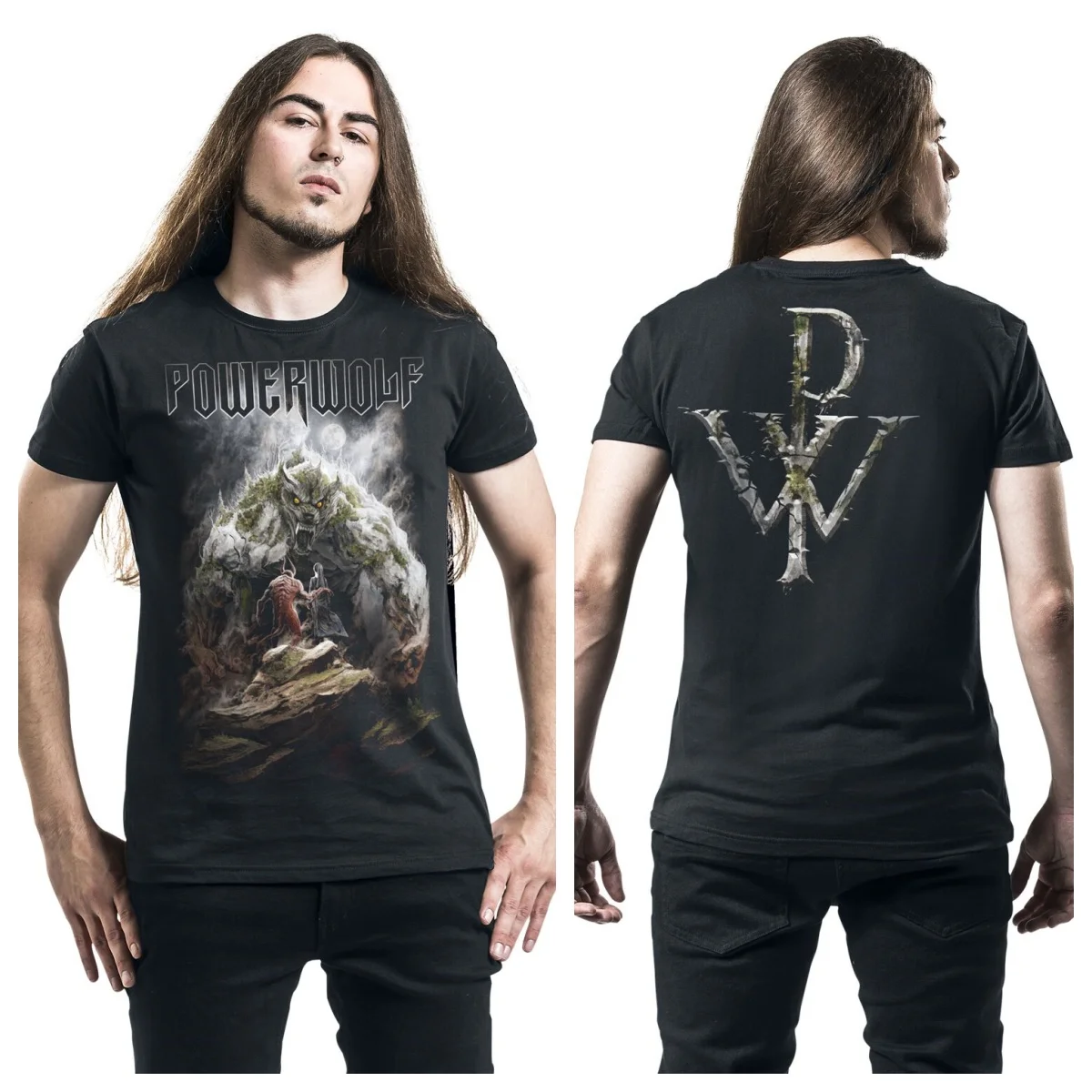 Nouveau T-shirt Powerwolf 2026 Your Blood pour Hommes et Femmes, Vintage, Motif Groupe de Rock Métal, 100% Coton, Haut Streetwear d'Été