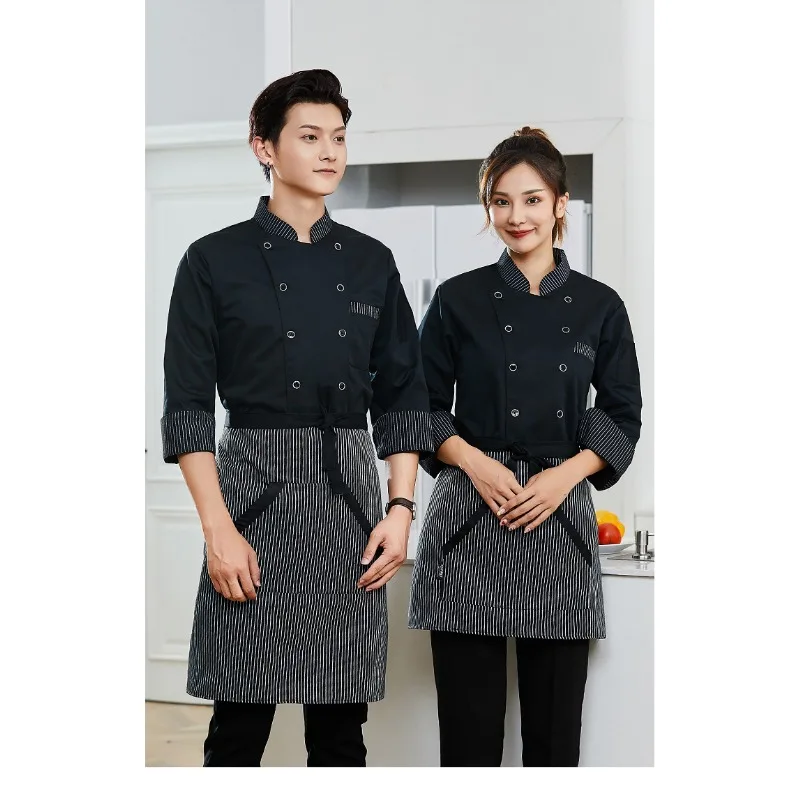 케이크 가게 베이커 작업복 호텔 케이터링 주방 주방 남성과 여성 요리사 의류