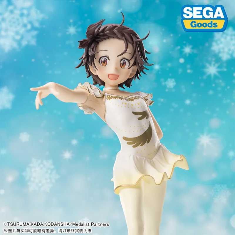 

Original Sega Luminasta Medalist Yuitsuka Inori Anime Model Action Figure Collectible Toys Kawaii Doll Desktop Display Gift