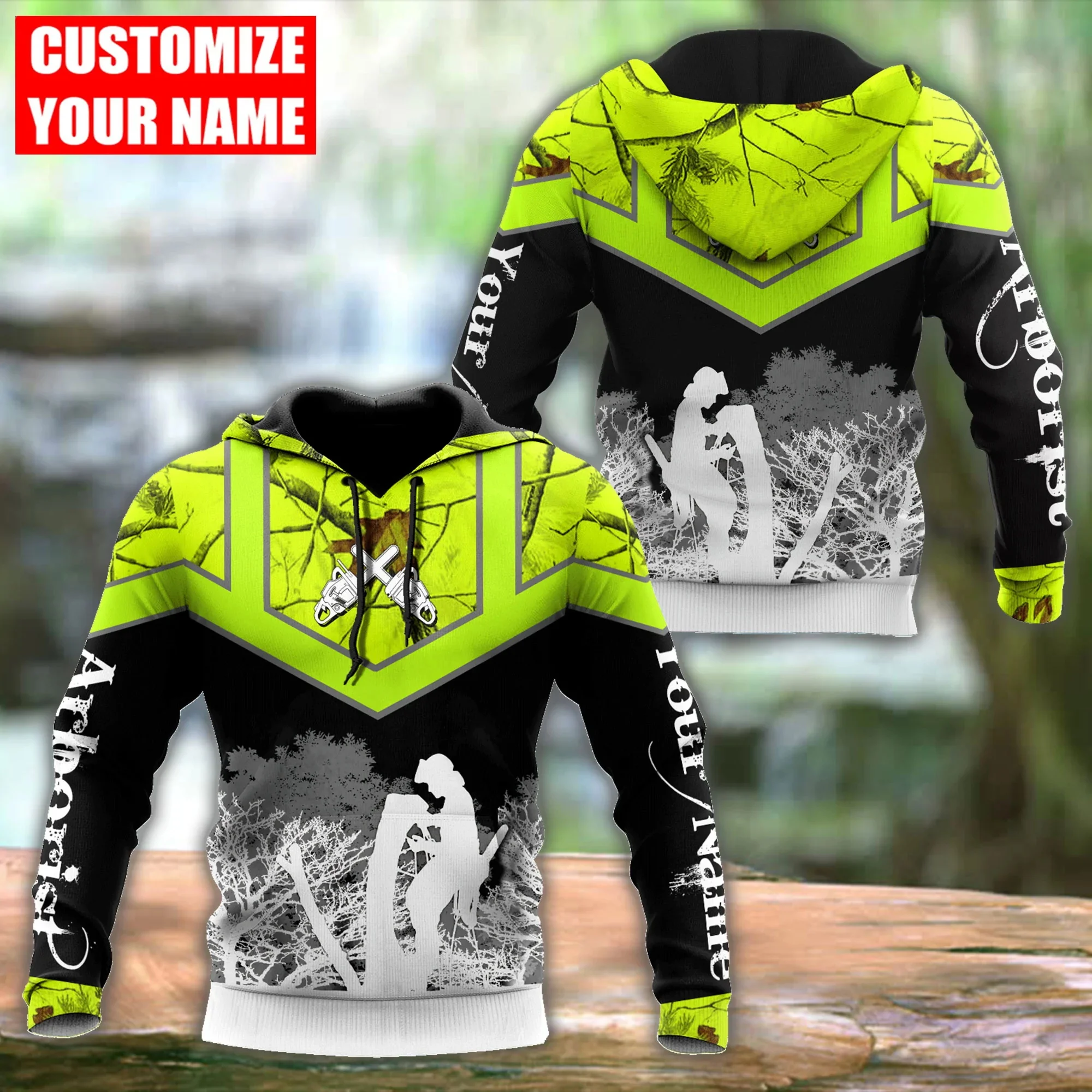 

PLstar Cosmos Arborist 3D All Over Printed Fashion Men's hoodies Unisex pullover Casual zipper Jacket Tracksuits TDD102