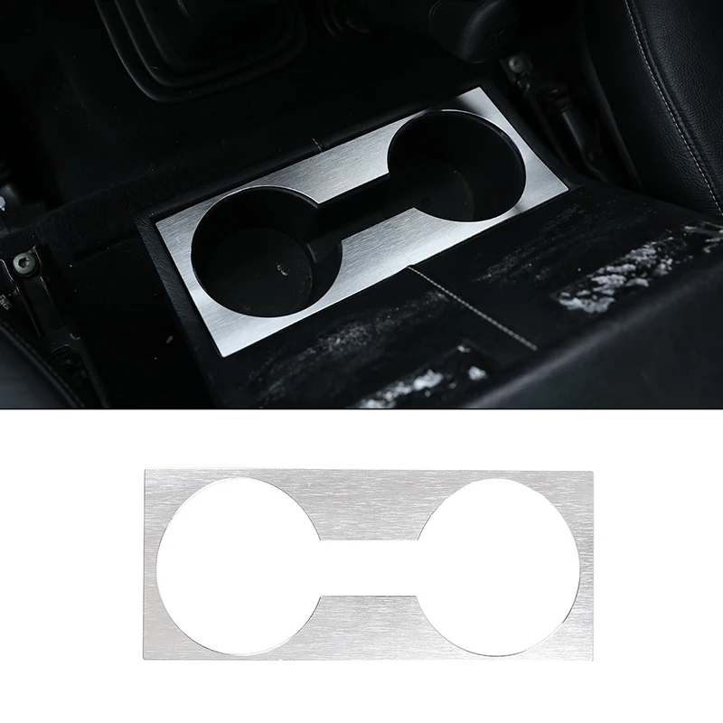 For 14-18 Land Rover Defender Car Interior In The Control Cup Holder Decoration Strips Trim Stickers Decoration Accessories