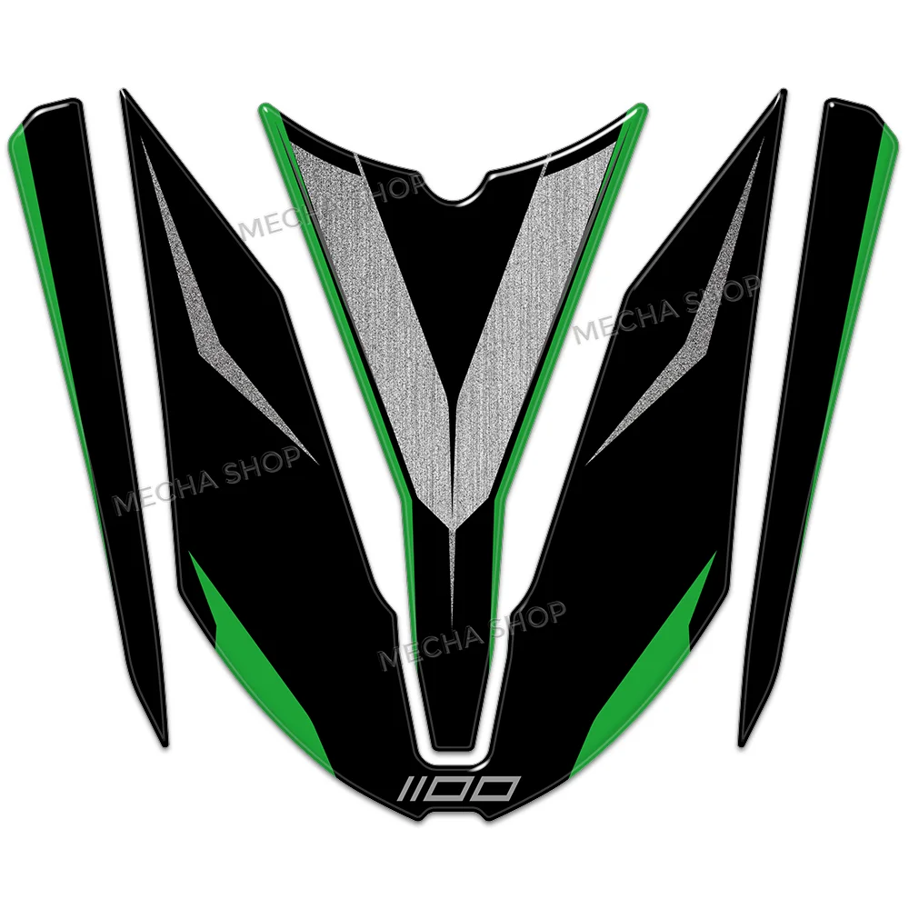 3D Gel Sticker For Versys1100 Accessories Versys 1100 2025 Motorcycle Front Fender Protector