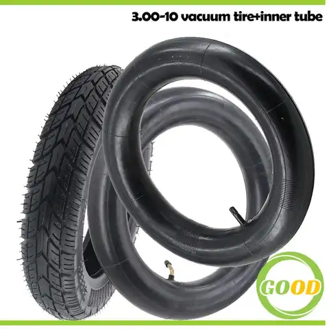 14 inch Vacuum Tubeless Tire 3.00-10 / 14x3.2 fits Electric vehicle Scooters e-Bike 3.00-10 Explosion-proof