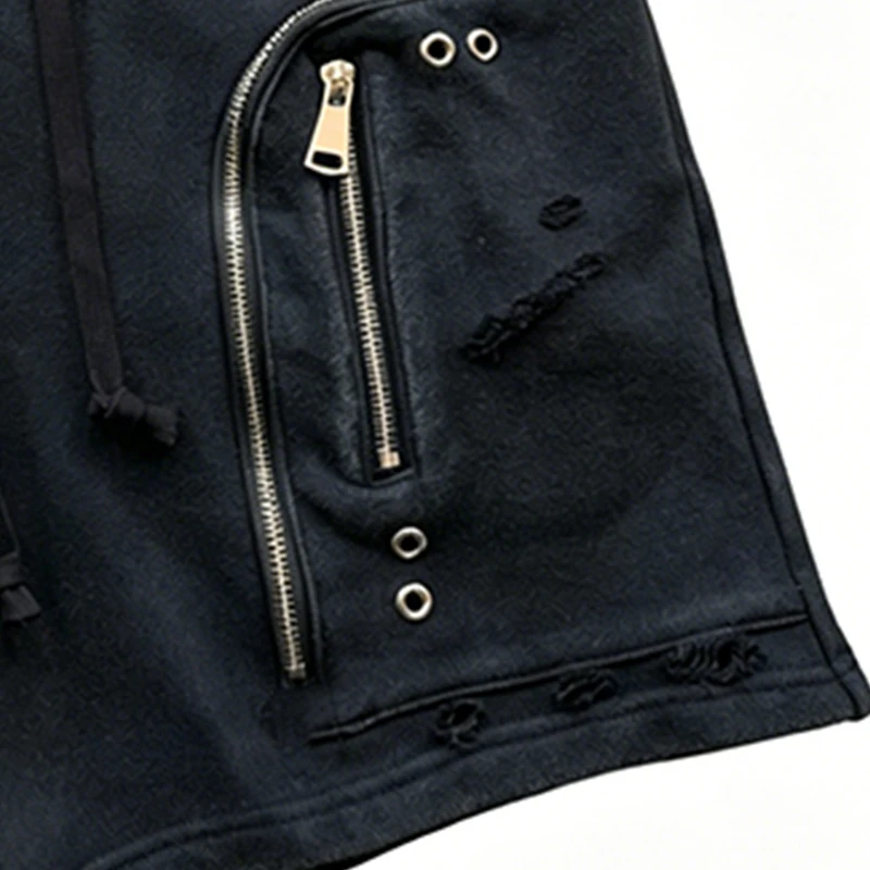 Personality Street Simple American Style Cropped Pants Fashionable All-Matching Spring and Autumn New Y2k Style