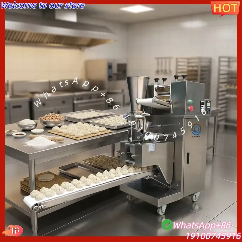 2026Hot Frozen Dumpling Machine QD-LS for Steaming Boiling Frying and Frozen Food Processing Factory