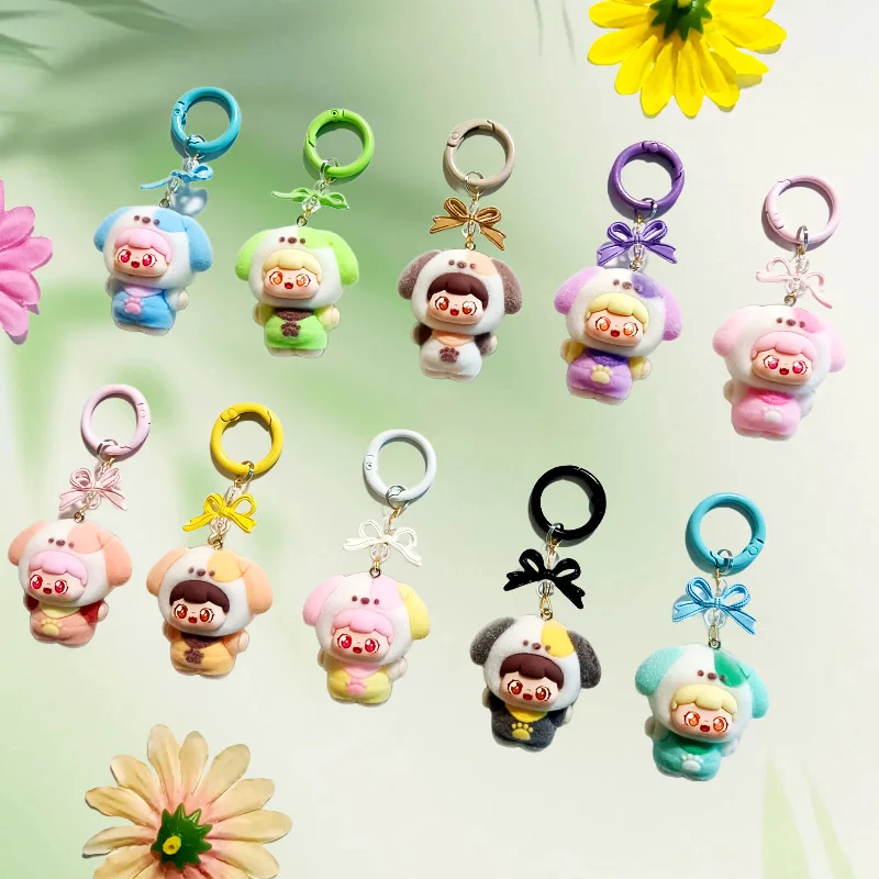 

1PCSCute stereoscopic dog keychain