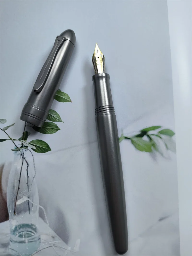 Titanium Ultra-light NO.6 Nib Assembly Fountain Pen Iridium Hand Polished Nib Ink Pen School Supplies Stationery Writing