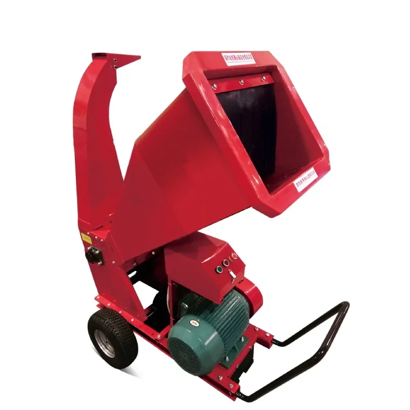 Woodchipper Portable 15Hp made in China Gasoline Wood Shredder Sawdust Machine Wood Crusher