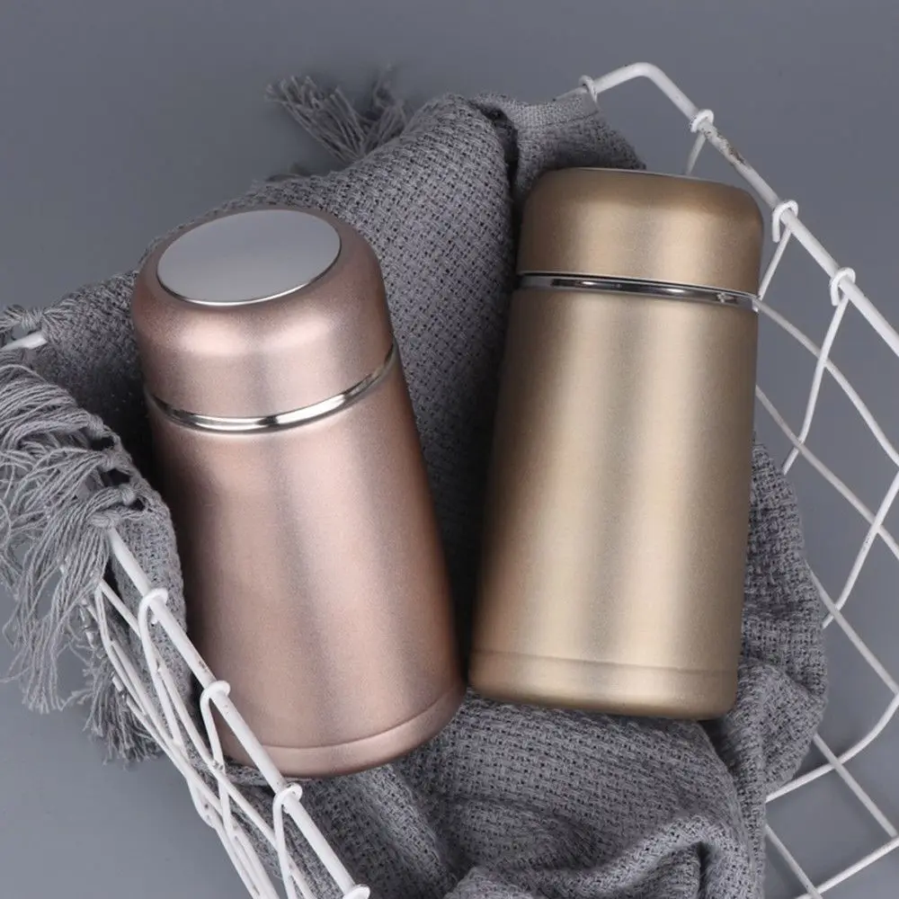 350ML Mini Cute Coffee Vacuum Flasks Thermos Stainless Steel Travel Drink Water Bottle Thermoses Cups and Mugs