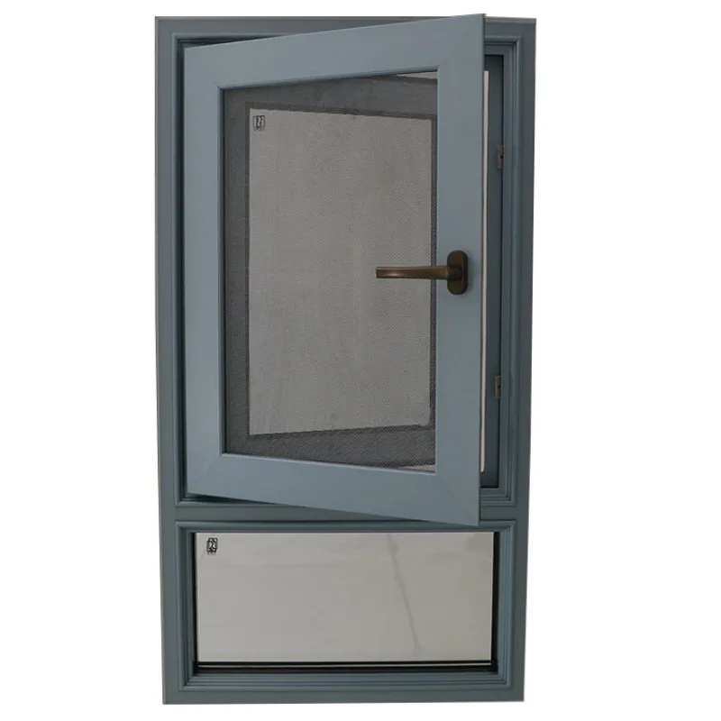 방음 알루미늄 합금 여닫이 창, 주방 단열 창 스크린 일체형 창