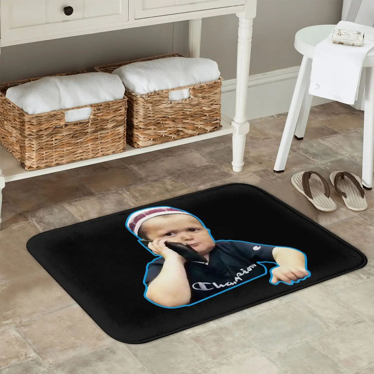 Hasbulla Magomedov Art Essential Non-slip Doormat Floor Mat Cushion Carpet Rug for Kitchen Entrance Home Bedroom Footpad Mats