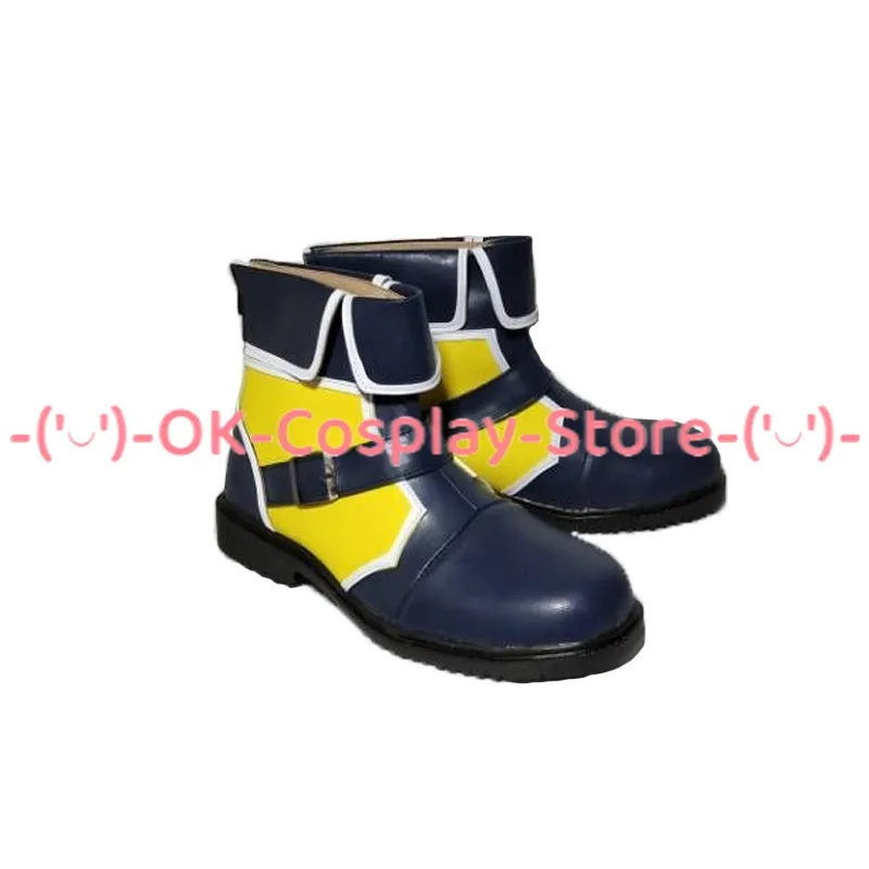 Zapatos de cuero PU para Cosplay de Game KH Sora, botas de Carnaval de Halloween, accesorios de Cosplay de Anime, hechos a medida