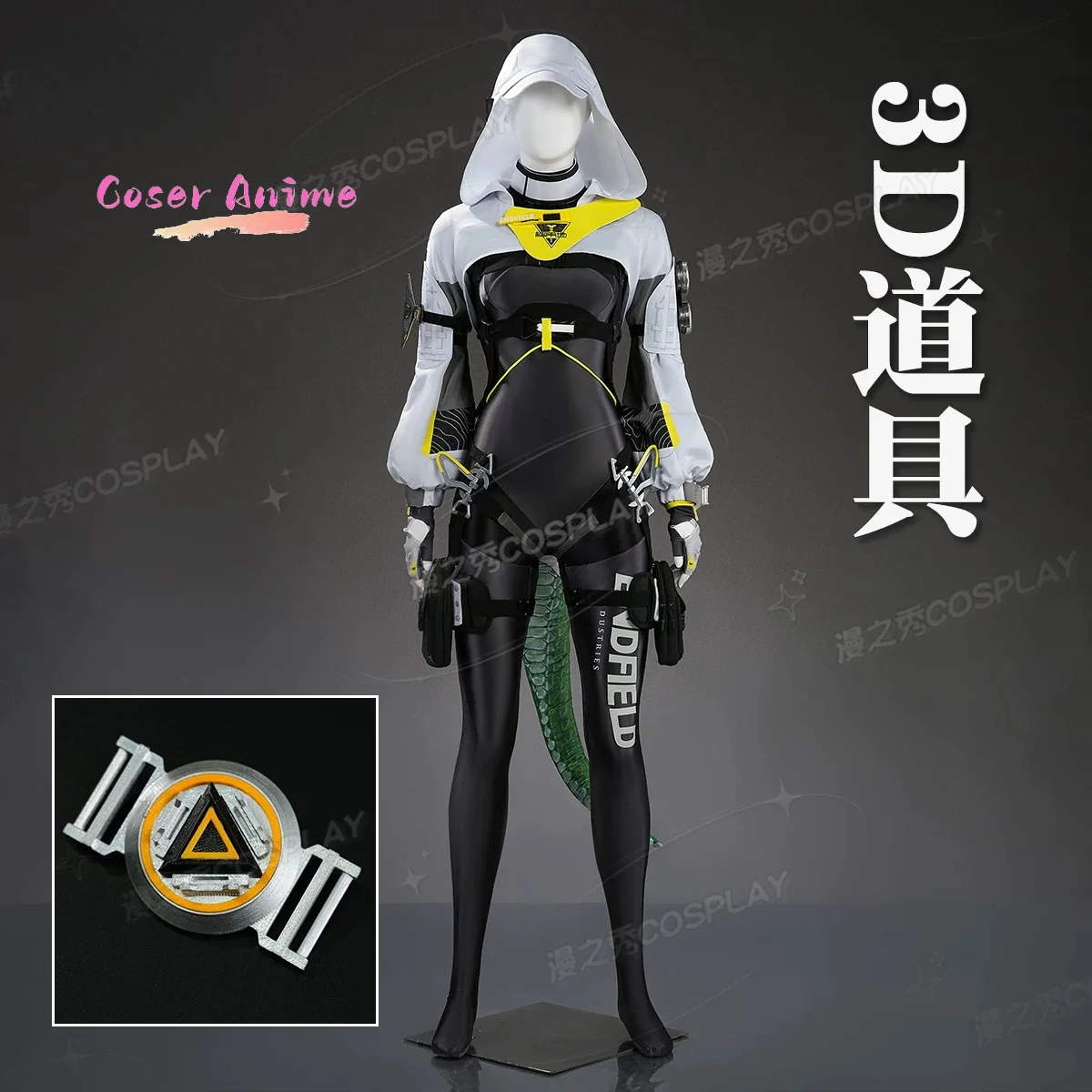 

Game Arknights:Endfield Fluorite Cosplay Costume Uniform Halloween Carnival Party Christmas Play Role Clothes Clothing