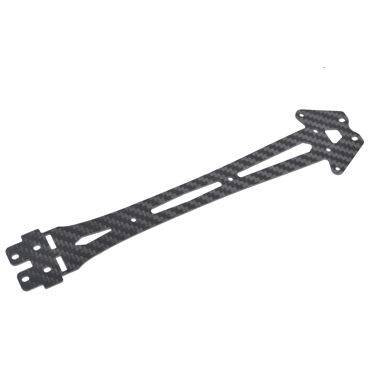 Koolstofvezel Shock Demper Verblijf Batterij Plaat Bovenste Dek voor Tamiya TT-01 TT01 1/10 RC Auto Accessoires Upgrade Onderdelen