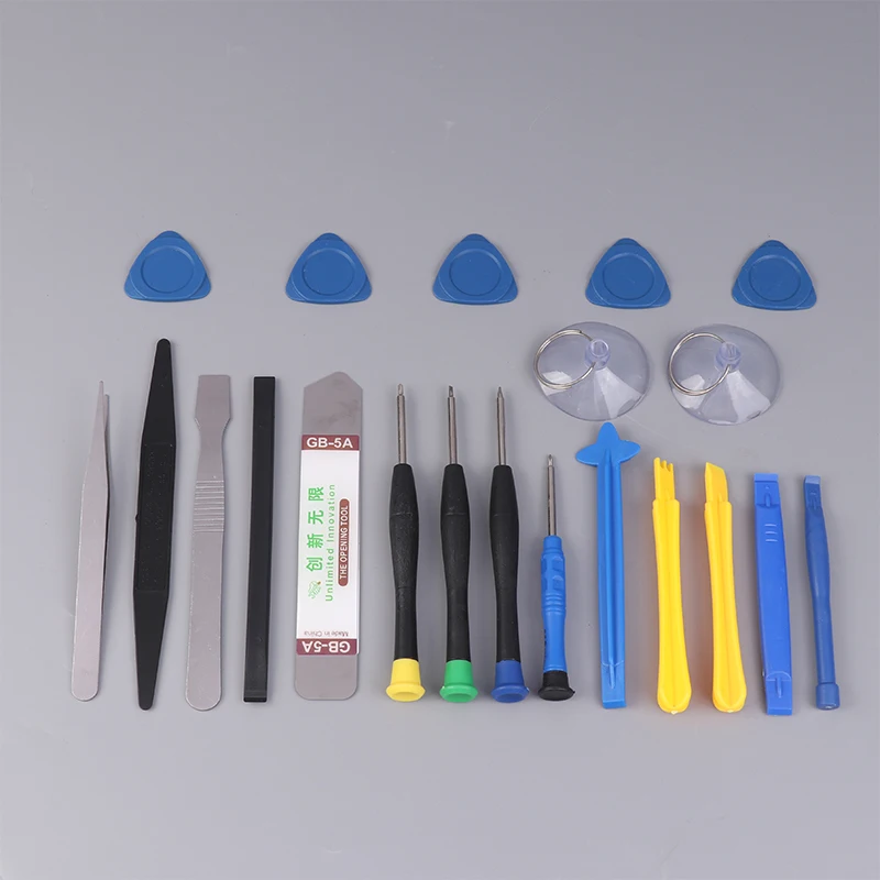 21Pcs/Set Opening Tool Kit 21 In 1 Tool Kits Mobile Phone Repair Screwdriver Set Disassemble Tools For Phone Tablet Laptop