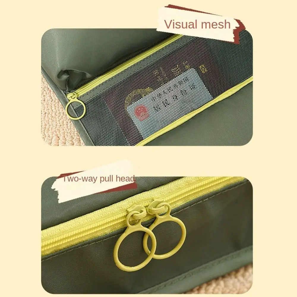 Waterproof 7in 1 Clothing Storage Bag Folding Large Capacity Travel Storage Bag Hanging Moisture-proof Luggage Organizing Bag