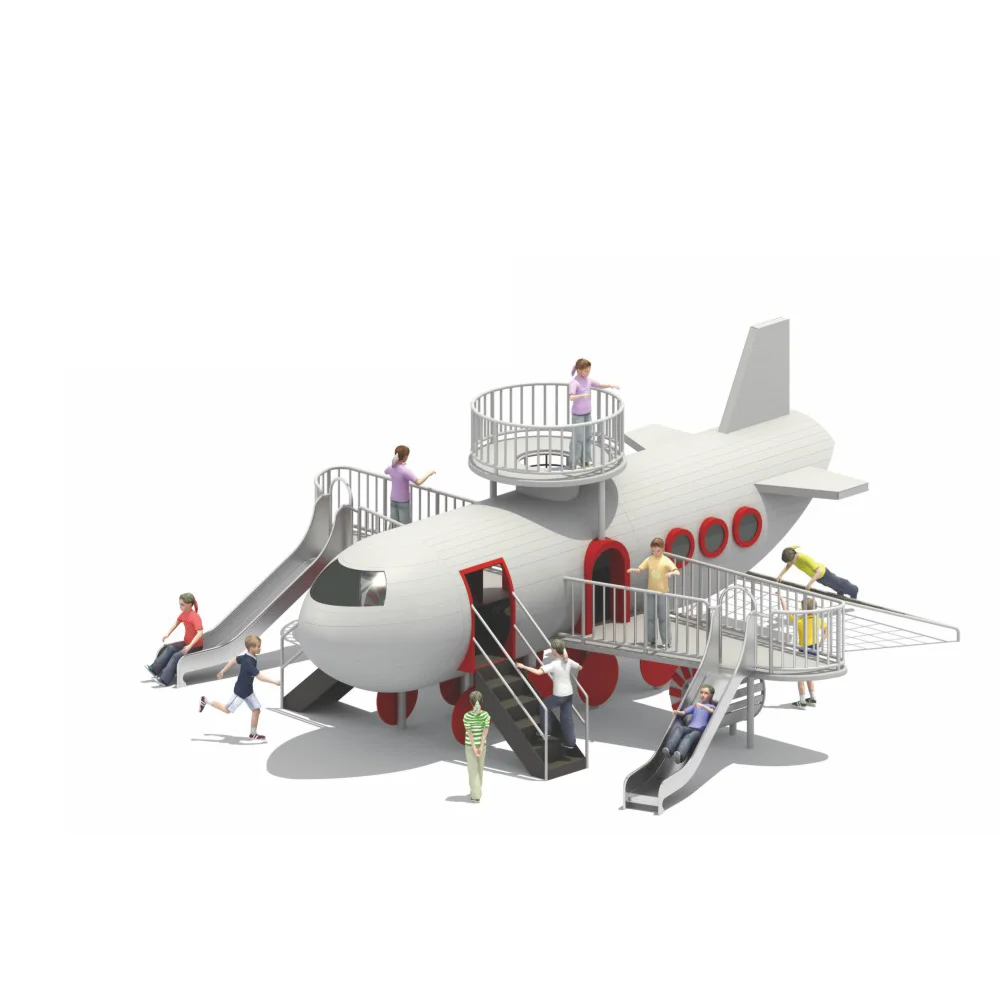 ملعب احترافي مخصص عالي الجودة، معدات تسلية خارجية، شرائح من الفولاذ المقاوم للصدأ للتسلق