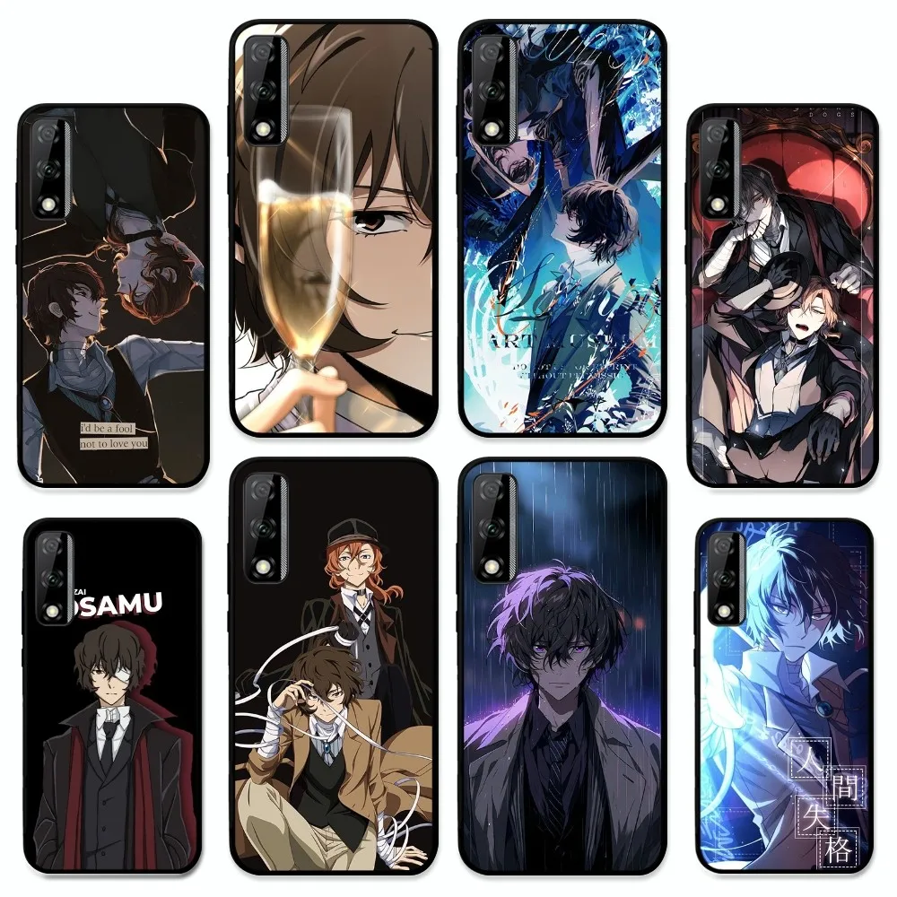 Bungou Stray Dogs Dazai Osamu Phone Case For Huawei Y9 6 7 5 Prime Enjoy 7s 7 8 plus 7a 9e 9plus 8E Lite Psmart Shell