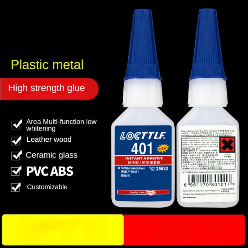 1PC 20g Loctite 401 Instant Adhesive Bottle Stronger Super Glue Multi-Purpose