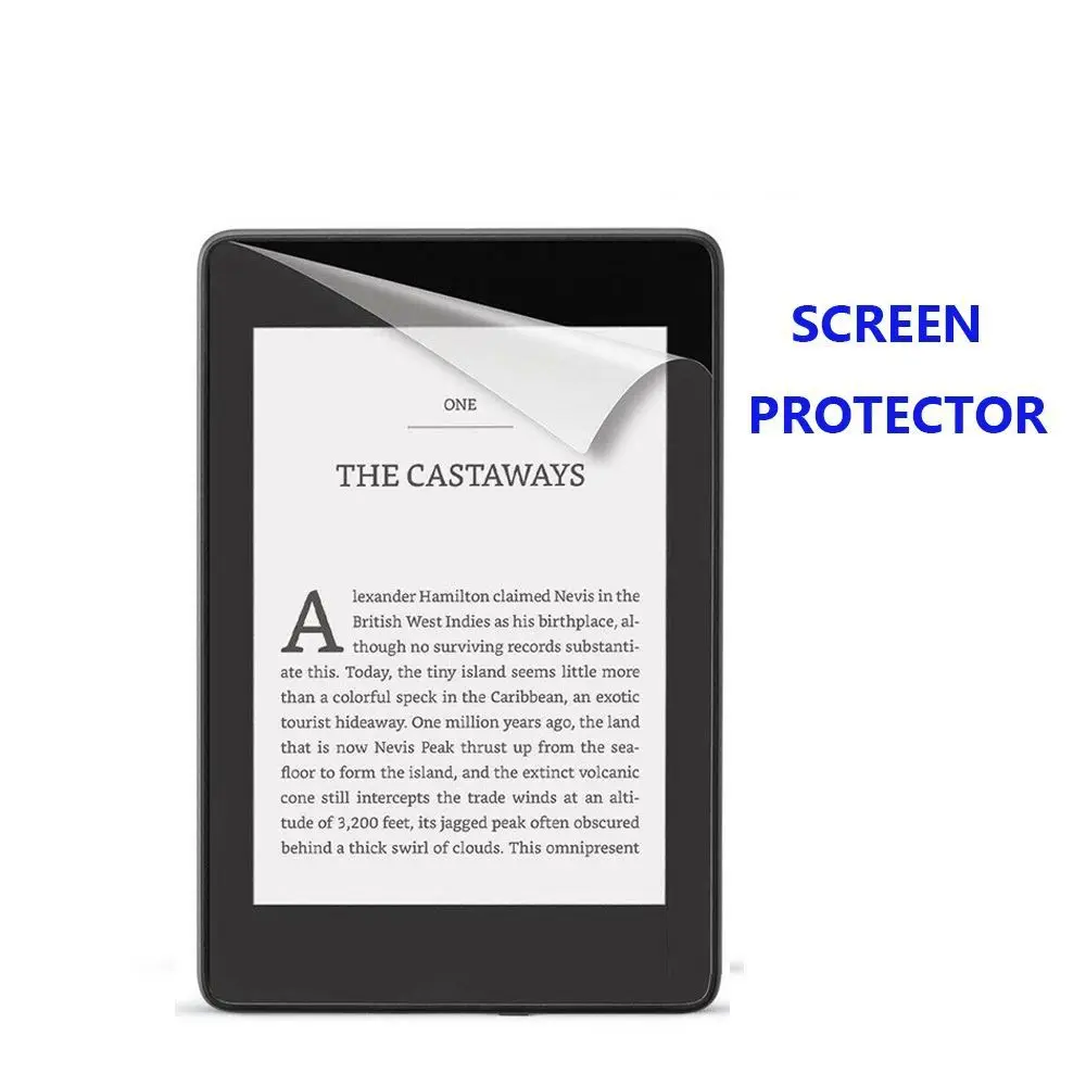 10pcs PET Screen Protector Matte HD E-Reader Protective Film Professional for Kindle Paperwhite 6 12th Gen/Colorsoft 2024 7