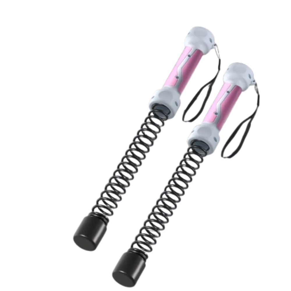 1 pair Replacement Spring Gym Battle Rope Rebound Stainless Steel Cordless Battle Rope Durable Multifunction Arm Strength Rope