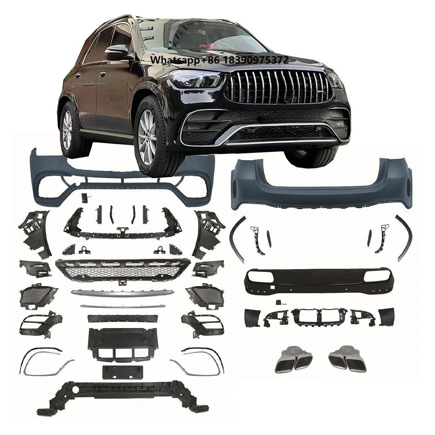

Front Bumper Bodykit for GLE W167 350 450 2020-IN V167 GLE SUV Facelift GLE63 AMG Real GLE63