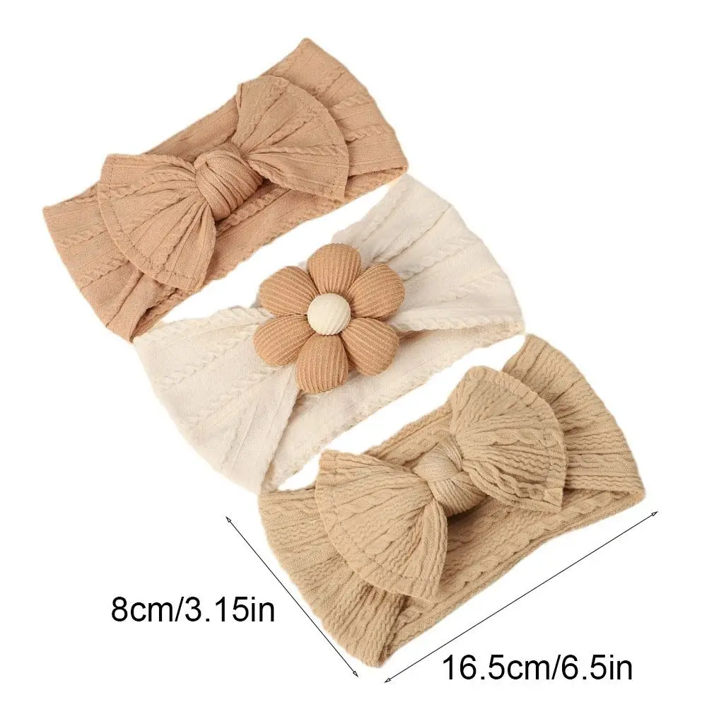 Mode Bogen Baby Stirnband Blume Turban Säuglings Haarband Koreanischen Stil Haar Zubehör Elastische Haar Hoop Kinder