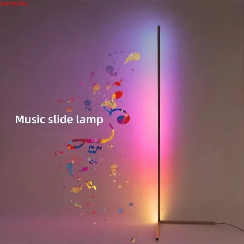 

Smart RGB Dream Floor Lamp Music Sync Modern 16 Million Color Changing Standing Mood Light with APP & Remote Control