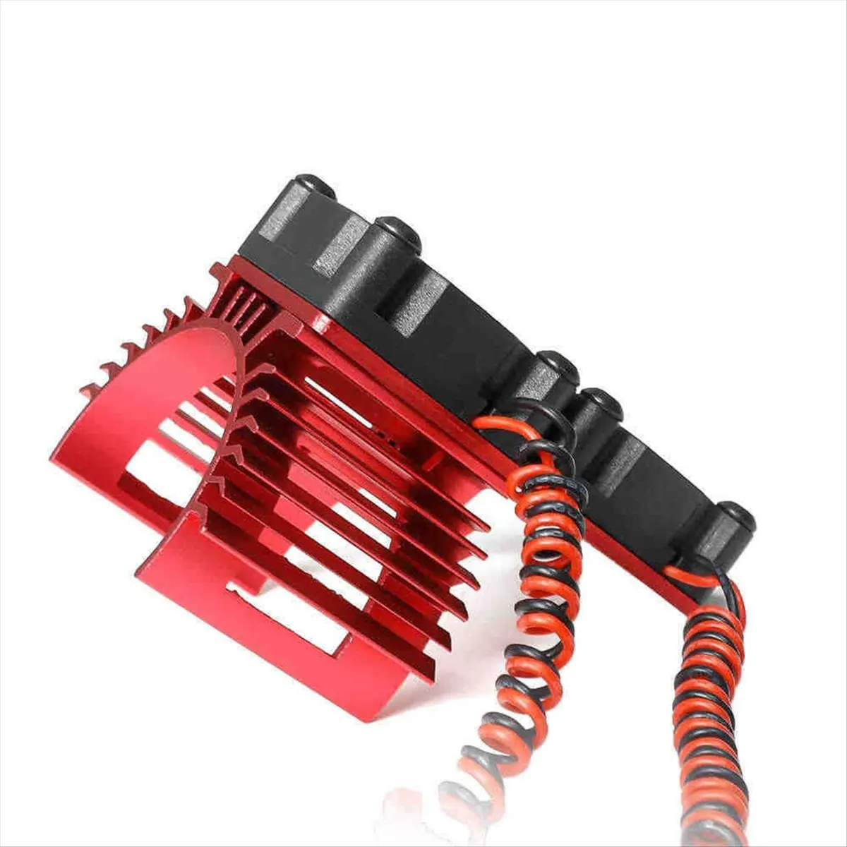 ABXY Motor Dual Cooling Fans Heatsink 380 540 550 3650 3660 Radiator 36mm RC Car Ship Part