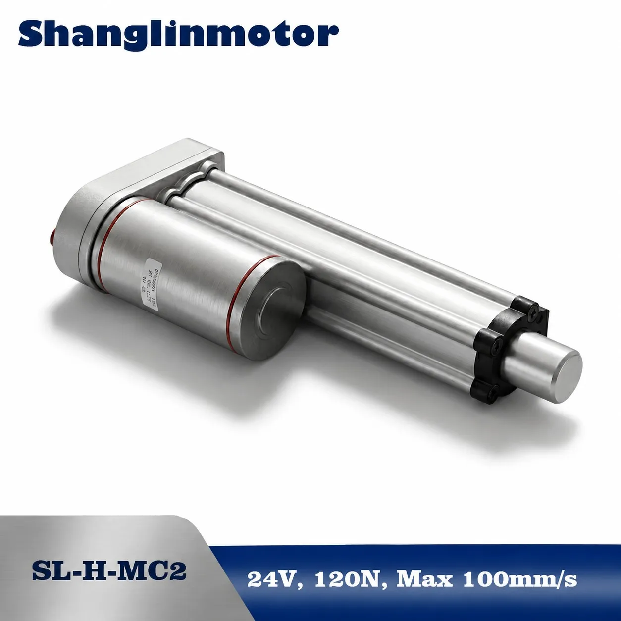 12V 24V Linear Actuator 120N High Speed 100mm/s IP65 Waterproof 100-500mm Stroke Without Controller Industrial Equipment
