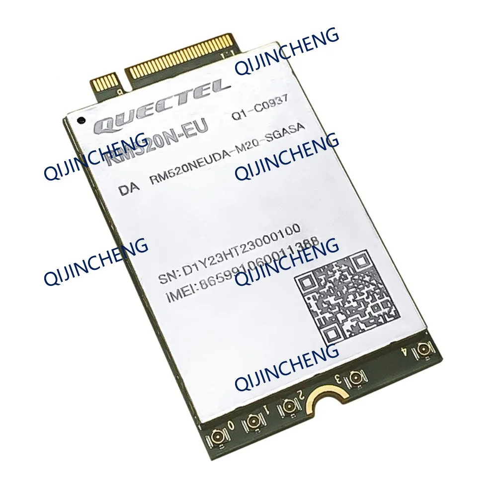 New Quectel RM520N-EU RM520NEUDA-M20-SGASA 5G Sub-6 GHz M.2 Module 3.4Mbps LTE GNSS Modem For Europe EMEA Brazil Router PDA PC