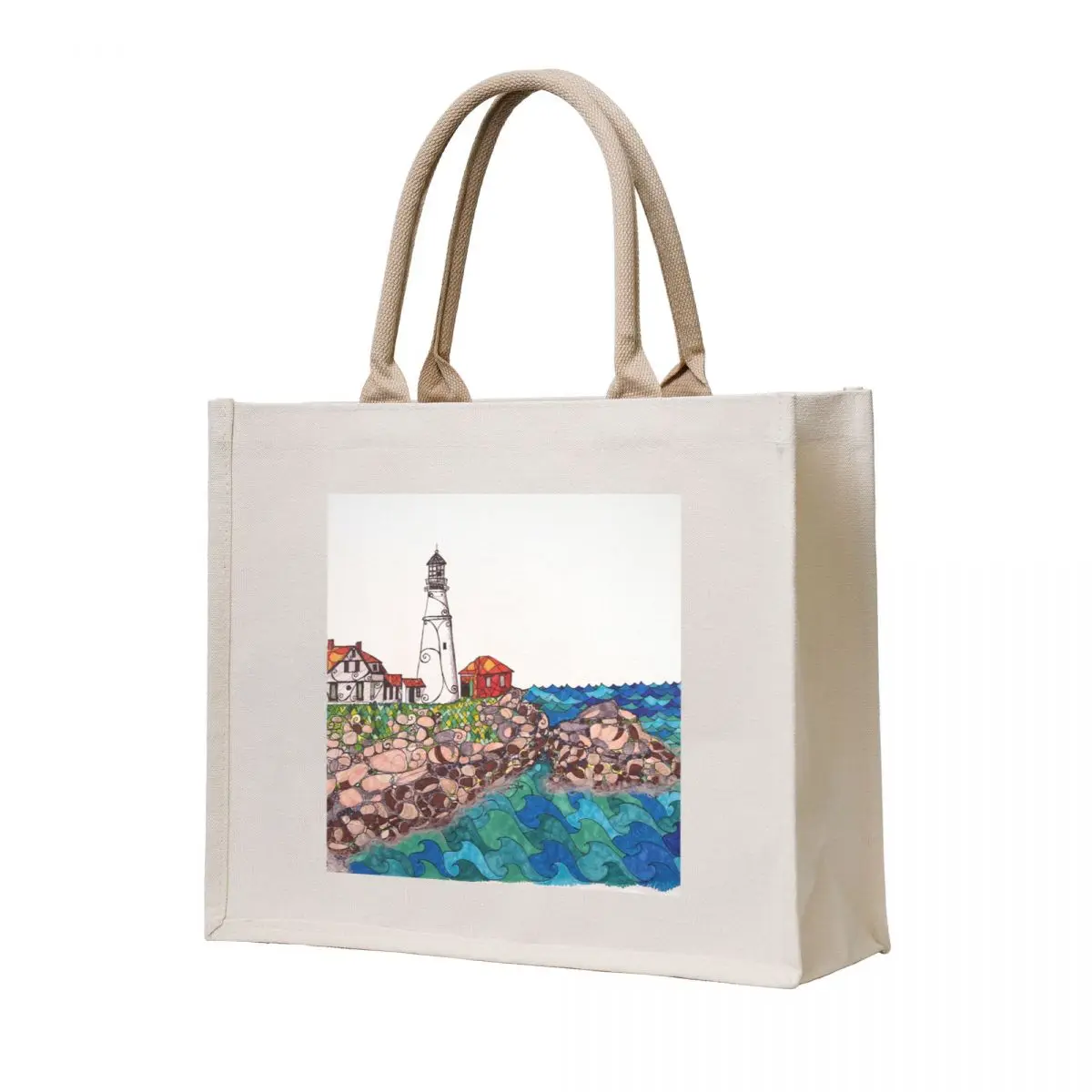 

Portland Head Light Tote Bag Woman shopper bag tote bag screen Reusable bags